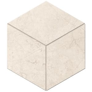 Мозаика керамическая Estima Marmulla Cube Light Beige MA02 (250х290) полир.,бежевая (шт.)