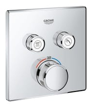 Смеситель Grohe Grohtherm SmartControl 29124000 термостат, 2 выхода, внешняя часть, хром