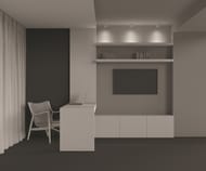 ���������� ���������� Maytoni Alfa LED (����� ���) C064CL-L12W3K, 3000K, 12��, 24�, IP20, LED, �����