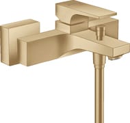 Смеситель Hansgrohe Metropol 32540140 для ванны однорычажный, настенный, шлифов бронза