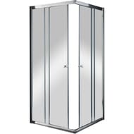 Душевой уголок CEZARES ANIMA (880-900х880-900х2000) A-2-90-P-Cr стекло матовое, профиль хром