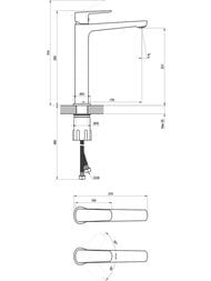 ��������� ��� ����������� RAVAK Life LF 015.00CR �������������, ����� 280��, �/���. �������, ����