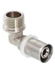 Пресс угольник VALTEC 16х1/2"Н VTm.253.N.001604