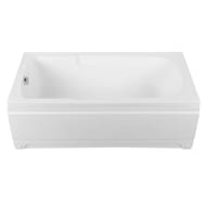 Ванна акриловая Aquanet EXTRA 150х70 прямоугольная, без гидромассажа, без обвязки 208672