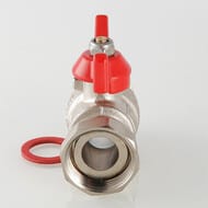 Кран шаровый 1"ВН VALTEC BASE с накидной гайкой VT.260.N.0606