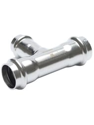 Тройник переходной пресс Franta 35х22х35мм, нержавеющая сталь SUS 304, V11352200