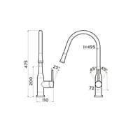 ��������� ��� ����� Omoikiri YATOMI BN-R ����.�����, ������� ����� 4994248