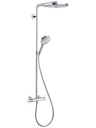 Душевая система Hansgrohe Raindance Select S 300 2jet Showerpipe с термостатом,хром 27133000 — миниатюра 1