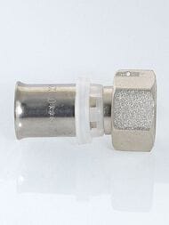Пресс соединитель с накид. гайкой VALTEC 16х1/2"В, VTm.222.N.001604