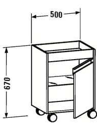   Duravit Ketho (500670360)  ,  . KT2530R4949