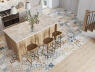 Керамогранитная плитка City Jam Blue JA02 (405х405) голубой, неполированная (кв.м.)