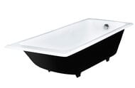 Ванна чугунная эмалированная Wotte Line Plus 1800х800х477 прямоугольная, без ножек, цвет: белый