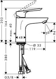  Hansgrohe Logis E 71161000    100 ,  , 