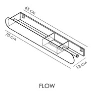  FLOW Round Trio 70013090 . , . ,   Fl-ro-tr70-ppt-