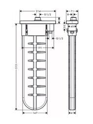 ������� ����� ���� Hansgrohe sBox 28010670 � �������. ��������, ������ �� ���� �����, ������ �������