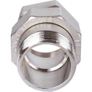 Американка STOUT 1.1/4"ВН, прямая, никель, уплотнение под плоскую прокладку, SFT-0045-000114