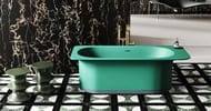 Ванна отдельностоящая Salini Ninfea 102721MF  1800х820х575мм, S-Stone, цвет: RAL полностью