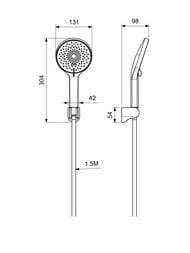 ������� �������� Aquatek ������ 3jet AQ2035CR �����+��������� ��� ����, ����� ��� 1,5�, ����: ����