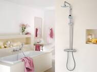 Душевая система Grohe Tempesta Cosmopolitan 27922000 термостат д/душа,верхний/ручной душ,штанга