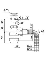 ����� ��� ����������� WIRQUIN "�����" 1 1/2�40 � ������� ��� ����.������ � ������ 40�40/50 30718052