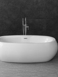 Ванна акриловая BelBagno BB502-1800-900 (1860х940х590) отдельностоящая, белый