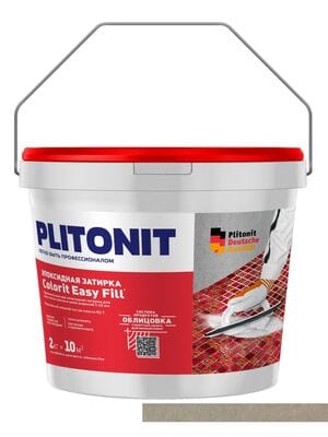 Затирка эпоксидная PLITONIT Colorit EasyFill песочно-серый, 2 кг
