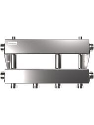 Модульный коллектор Gidruss MKSS-150-2x32 до 150 кВт, 2 магистр. подкл. 1 1/2, 2 контура 1 1/4" — миниатюра 1