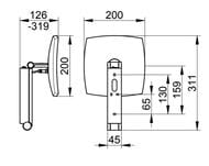 ������� Keuco iLook_move ���������, � ���������� � ������������, ���������� �5, ���� 17613019004