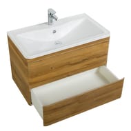 Тумба под раковину BelBagno ALBANO (600х450х570) подвесная, Rovere Rustico ALBANO-600-2C-SO-RR