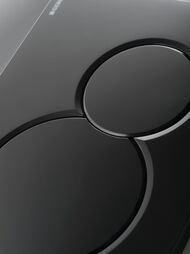 GEBERIT Sigma01 Клавиша смыва, двойной смыв, пластик/черный  (для UP320, UP720) 115.770.DW.5