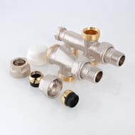 Термостатический узел 100% нижнего подключения VALTEC VT.225K.N.E04100