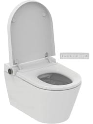 Унитаз подвесной Ideal Standard i life E 412х610х425 с крышкой-биде, белый K875501 — изображение 2