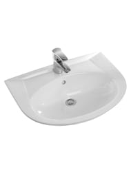 Умывальник Sanita Luxe CLASSIC (485x645x830) белый WB.PD/Classic/65-C/WHT.G/S1