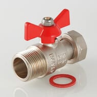 Кран шаровый 1"ВН VALTEC BASE с накидной гайкой VT.260.N.0606