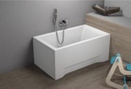 Ванна акриловая Aquanet SEED 100x70 прямоугольная, без гидромассажа 216308