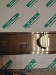 Уценка! Смеситель для душа Hansgrohe RainSelect термостат 2 потр., внешн. часть, бронза 15380140 - уценка. — изображение 2