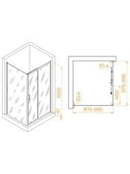 ������� ������ RGW Passage PA-145 (1000�900�1850) �������., ������ 6�� ����������/���� 020814590-11