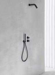 ������� ����� Fantini AA/27 (������ ���, ���������, ����� 150��) ����. PVD Matt Gun Metal 81P58125