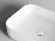 Раковина накладная Ceramicanova Element 500х390х130 без перелива и отв. под смеситель, белый CN6011