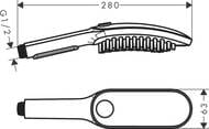 ��� ��� ����� Hansgrohe DogShower 150 3jet � ��������� ������ 26640560 ���� �������