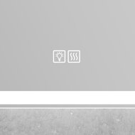 %Зеркало BelBagno (1000x30x800) подсветка, сенсорный выкл., подогрев SPC-GRT-1000-800-LED-TCH-WARM