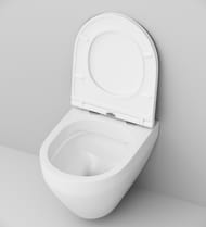 Унитаз подвесной AM.PM Spirit 2.0 FlashClean безободковый C701700WH