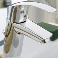 Набор смесителей Grohe Eurosmart 2015 для ванны и раковины, с душевым гарнитуром, хром 124446
