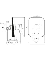 ��������� ��� ���� RAVAK 10� Free TD F 062.00 ����������, �������������, ������ ������� X070157