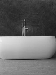 Ванна акриловая BelBagno BB502-1800-900 (1860х940х590) отдельностоящая, белый