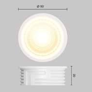 Led ������ Voltega Module LED (������ ���) 7191, 3000K, 7��, 60�, IP20, LED, �����
