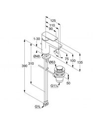 ��������� KLUDI PURE&STYLE ��� �����������, ����� 75��, ������ ������, ������ ������� 403823975