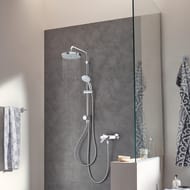 Набор 2 в 1 Grohe EuroSmart 2015 124410 смеситель для душа, душевая система с переключателем
