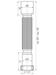     50  1.1/2" 320-730 K105