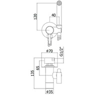   Paffoni Tweet Round ZDUP110ST  . , , 